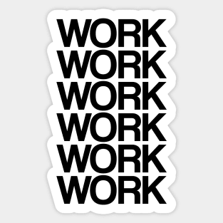 Work Sticker